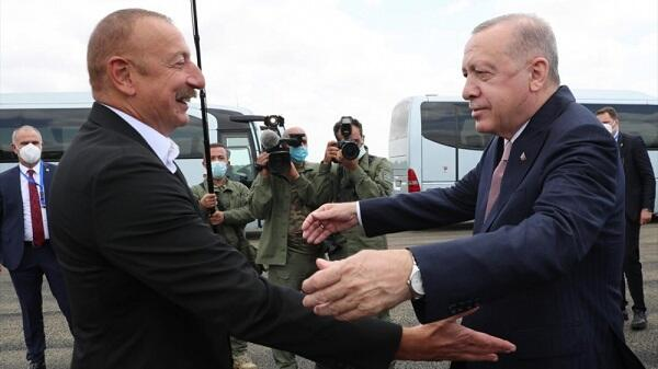 Türkiyə Respublikasının Prezidenti Rəcəb Tayyib Ərdoğan Azərbaycan Respublikasının Prezidenti İlham 